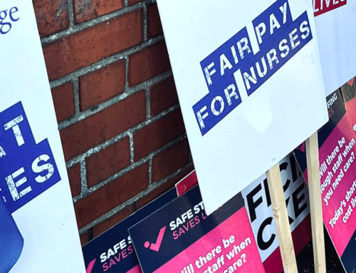 ‘We strike for the future of the NHS’: RCN strike action begins